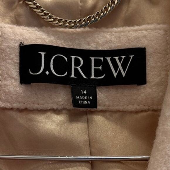 J.Crew Oversized Blazer Jacket in Boiled Wool US 14 Outerwear Career Business - Picture 8 of 8